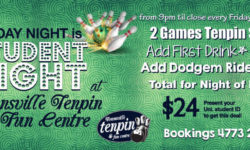 Friday Night is Student Night!