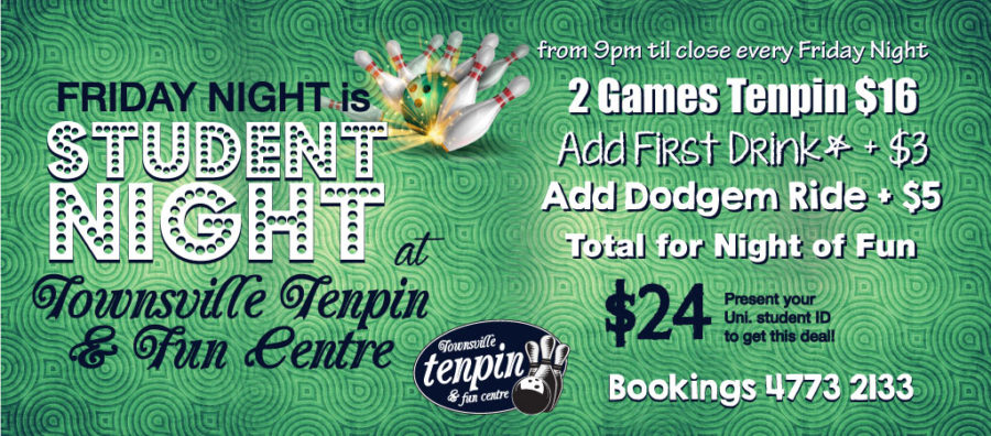 Friday Night is Student Night!